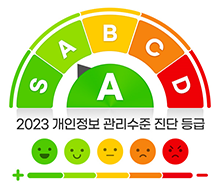 2023 개인정보 관리수준 진단 등급(S, A, B, C, D) 단계중 A단계 진단결과